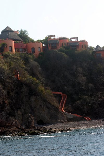 Stairways to hidden beaches